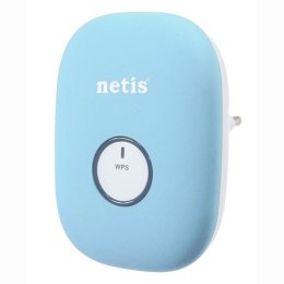 NETIS E1+ Blue 2.4GHz, 300Mbps, zintegrowana bateria anténa, 802.11n