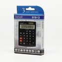 Rebell Kalkulator RE-8118-12 BX, czarna, biurkowy, 12 miejsc