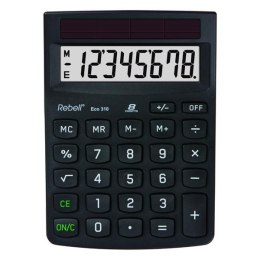 Rebell Kalkulator RE-ECO 310, czarna, biurkowy, 8 miejsc
