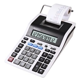 Rebell Kalkulator RE-PDC20 WB, biało-czarny, biurkowy z drukarą, 12 miejsc
