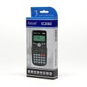 Rebell Kalkulator RE-SC2060 BX, czarna, nawukowy, wyświetlacz LCD