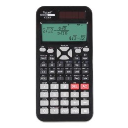 Rebell Kalkulator RE-SC2080S, czarna, nawukowy, wyświetlacz LCD