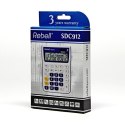 Rebell Kalkulator RE-SDC912VL BX, fioletowy, biurkowy, 12 miejsc