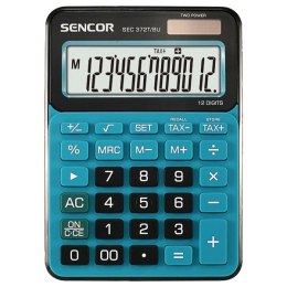 Sencor Kalkulator SEC 372T/BU  niebieska  biurkowy  12 miejsc