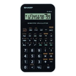 Sharp Kalkulator EL-501XWH, czarno-biały, naukowy