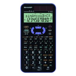 Sharp Kalkulator EL-520XVL, czarno-fioletowy, naukowy