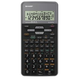 Sharp Kalkulator EL-531THGY, czarna, szkolny