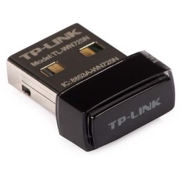 TP-LINK TL-WN725N 2.4GHz, 150Mbps, zintegrowana bateria anténa, 802.11n