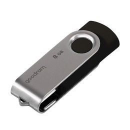 Goodram USB flash disk  2.0  8GB  UTS2  czarny  UTS2-0080K0R11  wsparcie OS Win 7