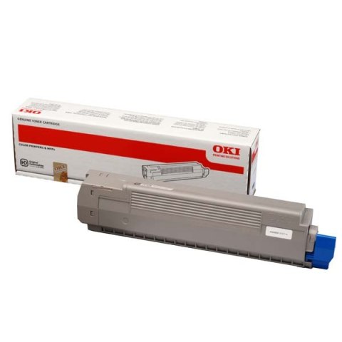 OKI oryginalny toner 44643004, black, 7000s, OKI C801, C821