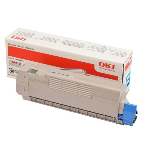 OKI oryginalny toner 46507507  cyan  6000s  OKI C612