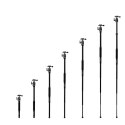 Statyw Promate Precise-155, 154cm, 44cm, 5kg, aluminiowy