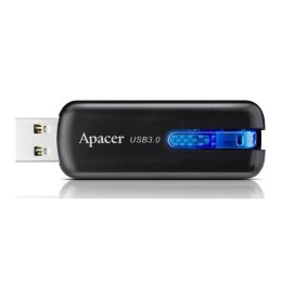 Apacer USB flash disk 3.0 32GB AH354 czarny niebieski AP32GAH354B-1 z wysuwanym złączem