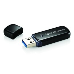 Apacer USB flash disk 3.0 64GB AH355 czarny AP64GAH355B-1 z plastikową osłoną