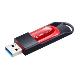 Apacer USB flash disk 3.1 64GB AH25A czerwony czerwona AP64GAH25AB-1 z wysuwanym złączem i oczkiem na brelok