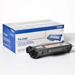 Brother oryginalny toner TN3390, black, 12000s, Brother HL-6180, DCP-8250