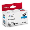 Canon oryginalny ink / tusz 0547C001, cyan, 5025s, 80ml, PFI-1000C, Canon imagePROGRAF PRO-1000