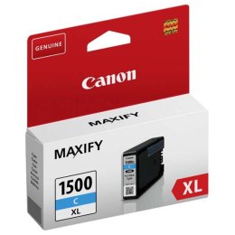 Canon oryginalny ink / tusz PGI 1500XL, cyan, 12ml, 9193B001, high capacity, Canon MAXIFY MB2050, MB2350