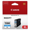 Canon oryginalny ink / tusz PGI 1500XL, cyan, 12ml, 9193B001, high capacity, Canon MAXIFY MB2050, MB2350