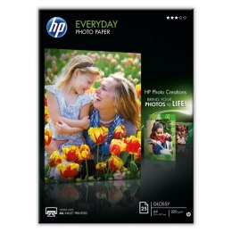 HP Everyday Glossy Photo P foto papier połysk biały A4 200 g/m2 25 szt. Q5451A atrament