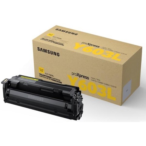 HP oryginalny toner SU557A CLT-Y603L yellow 10000s Y603L high capacity Samsung