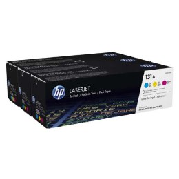 HP oryginalny toner U0SL1AM CMY 3*1800s HP 131A CMY HP LaserJet Pro M276 M251 3szt