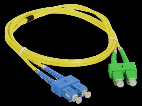 Patch cord SM SC/APC-SC duplex 9/125 2.0m