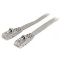 UTP patchcord, Cat.5e, RJ45 M-2m, nieekranowany, płaski, szary, economy