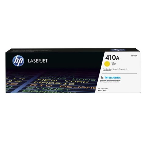 HP oryginalny toner CF412A yellow 2300s HP 410A HP LJ Pro M452 LJ Pro MFP M477 600g