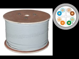 Kabel F/UTP kat.6 PVC 4x2x23AWG 500m 25 lat gwarancji, badanie jakości laboratorium INTERTEK (USA) ALANTEC