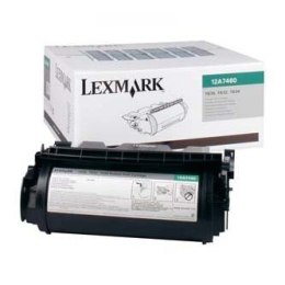 Lexmark oryginalny toner 12A7460 black 5000s return Lexmark T630 T632 T634 X630 X632e