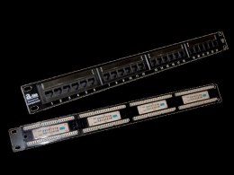 Patch panel UTP kat.5e 24 porty LSA 1U ALANTEC