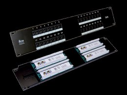 Patch panel UTP kat.5e 32 porty LSA 2U