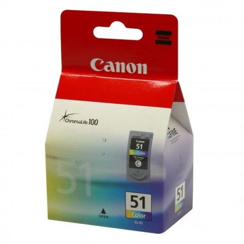 Canon oryginalny ink / tusz CL51, color, 330s, 3x7ml, 0618B001, Canon iP2200, iP6210D, MP150, MP170, MP450