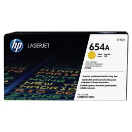 HP oryginalny toner CF332A, yellow, 15000s, HP 654A, HP Color LaserJet Enterprise M651dn, M651n, M651xh