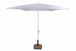 Parasol ogrodowy prostokątny biały 2 x 3 m