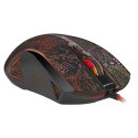 Defender Mysz OverLord GM-890 3200DPI optyczna 6kl. 1 scroll przewodowa USB czarna do gry RGB