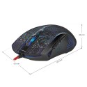 Defender Mysz OverLord GM-890 3200DPI optyczna 6kl. 1 scroll przewodowa USB czarna do gry RGB