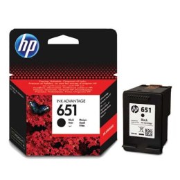 HP oryginalny ink / tusz C2P10AE  HP 651  black  600s  HP DeskJet IA 5645  5575  Officejet 202  252 Mobile