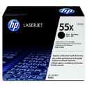 HP oryginalny toner CE255X  black  12500s  HP 55X  HP LaserJet P3015  LaserJet Pro 500 MFP M521dn