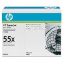 HP oryginalny toner CE255X  black  12500s  HP 55X  HP LaserJet P3015  LaserJet Pro 500 MFP M521dn