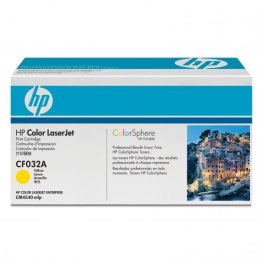 HP oryginalny toner CF032A, yellow, 12500s, HP 646A, HP Color LaserJet CM4540, 4540f, 4540fskm