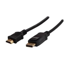 Kabel DisplayPort M- HDMI M, 5m, czarna, Logo, blistr