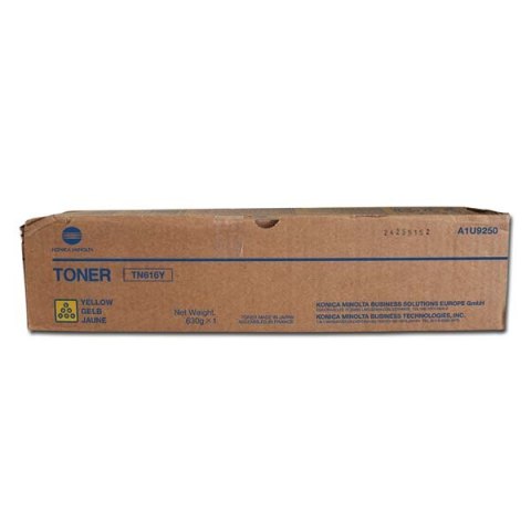 Konica Minolta oryginalny toner A1U9253 A1U9250  yellow  31000s  TN616Y  Konica Minolta Bizhub PRO C6000  C7000