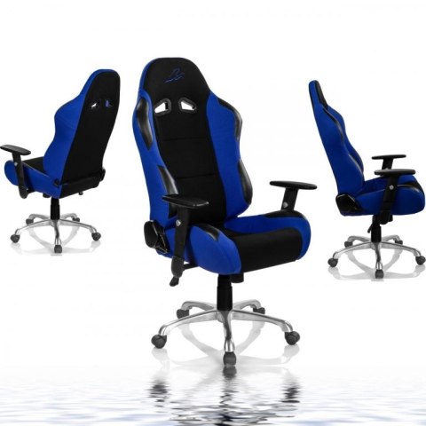 RACEMASTER „RS SERIES" Krzesło biurowe - niebieskie