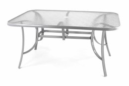 Stół ogrodowy szklany Garth 150 x 89 x 72 cm