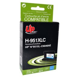UPrint kompatybilny ink / tusz z CN046AE, CN046AE, HP 951XL, cyan, 1500s, 25ml, H-951XL-C, dla HP Officejet Pro 8100 ePrinter