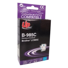 UPrint kompatybilny ink / tusz z LC-985C, cyan, 12ml, B-985C, dla Brother DCP-J315W