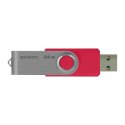 Goodram USB flash disk, 3.0, 64GB, UTS3, czerwona, UTS3-0640R0R11