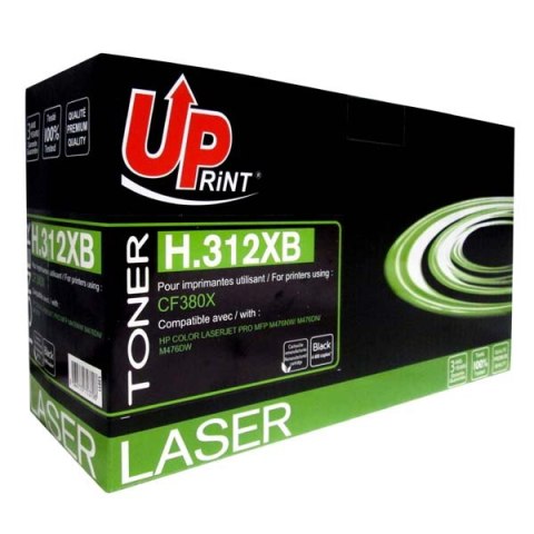 UPrint kompatybilny toner z CF380X, black, 4400s, H.312XB, dla HP Color LaserJet Pro MFP M476dn, MFP M476dw, MFP M47